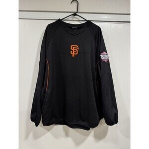 San Francisco Giants Sweatshirt XXL MLB Majestic Therma Base Pullover 2012